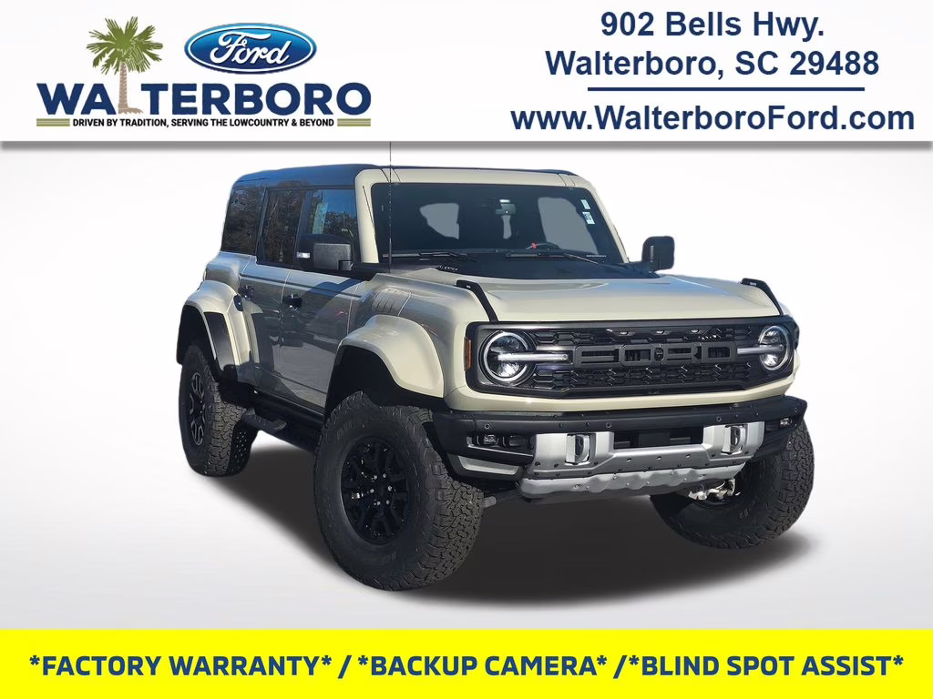 2025 Desert Sand Ford Bronco Raptor 4X4 SUV