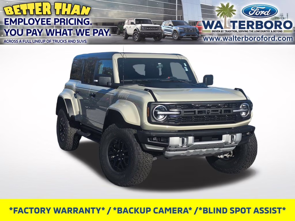 2025 Desert Sand Ford Bronco Raptor 4X4 SUV