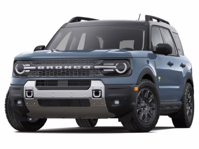 2025 Azure Gray Metallic Tri-Coat Ford Bronco Sport Badlands 4X4 SUV
