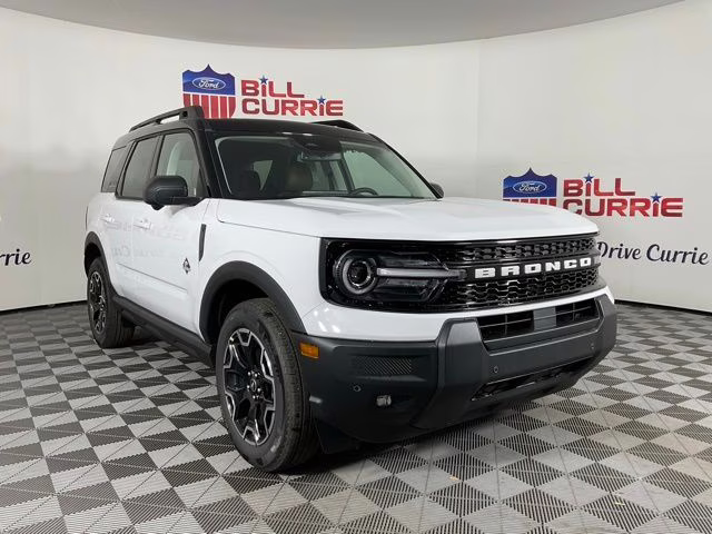 2025 Oxford White Ford Bronco Sport Outer Banks 4X4 SUV