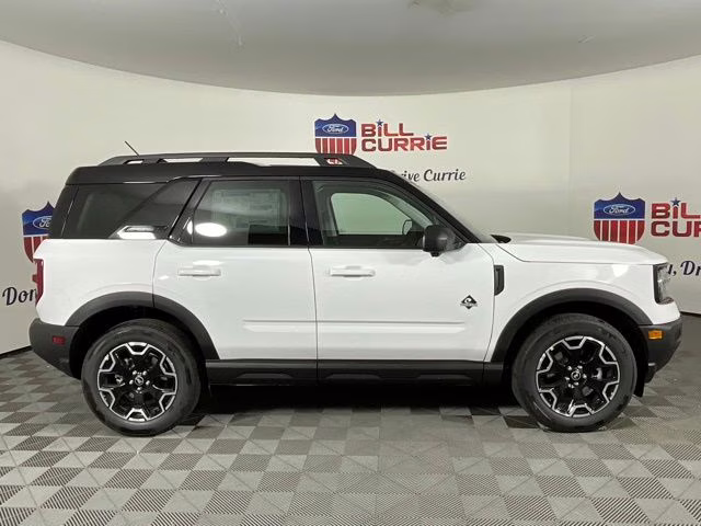 2025 Oxford White Ford Bronco Sport Outer Banks 4X4 SUV