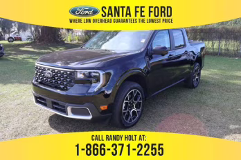 2025 Black Ford Maverick LARIAT AWD Truck