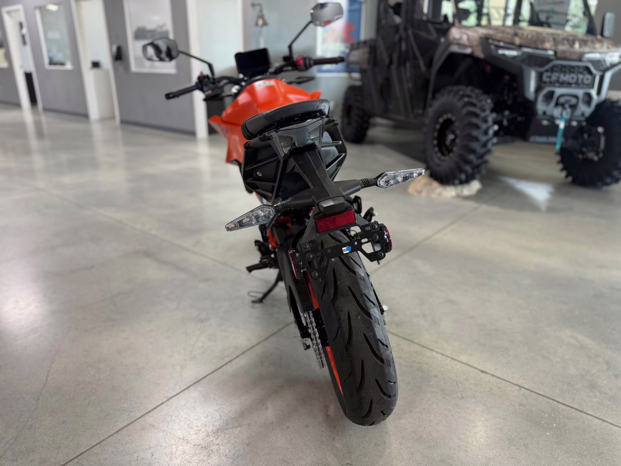 2025 Orange KTM Duke 390 Motorcycle