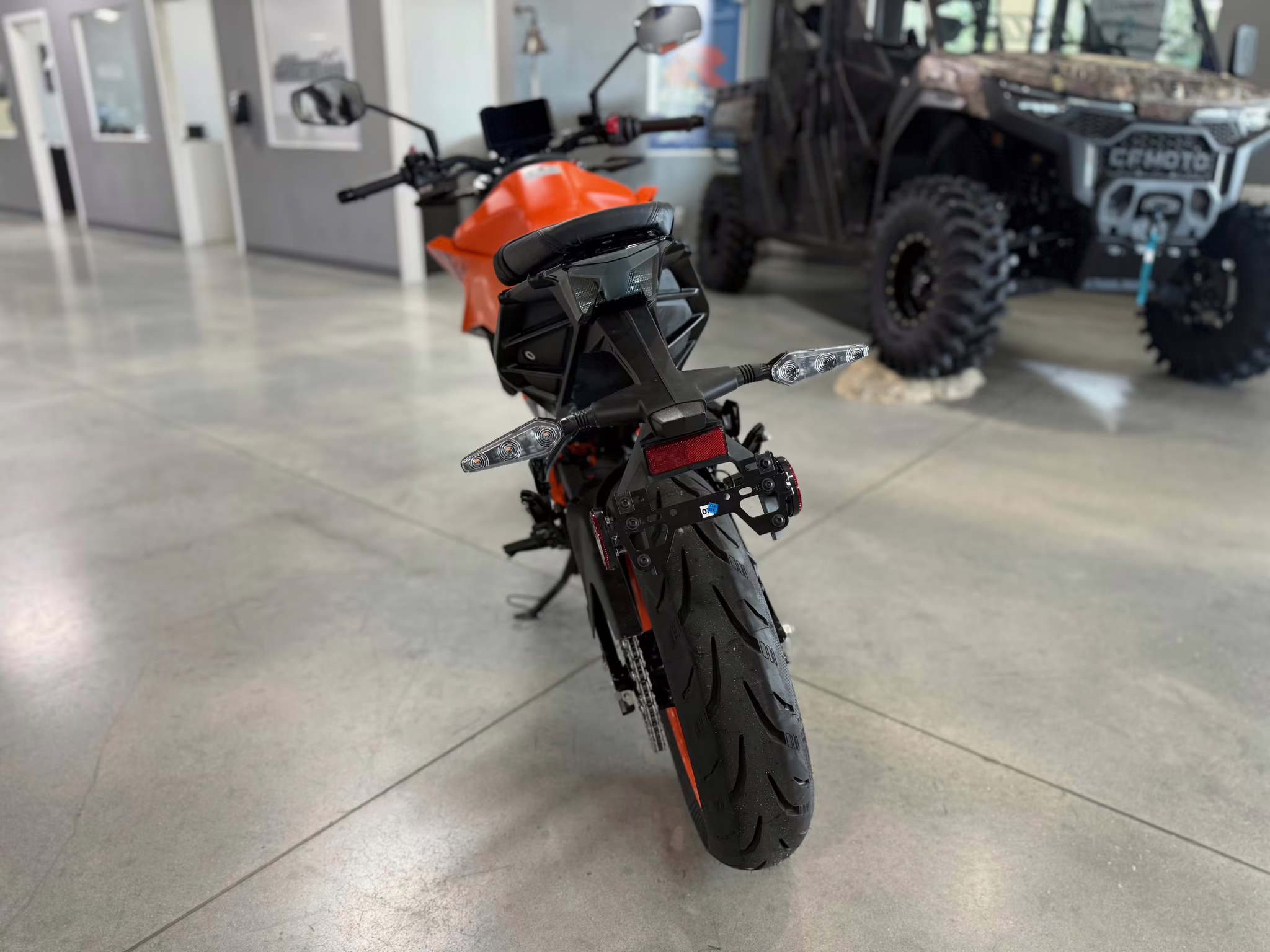 2025 Orange KTM Duke 390 Motorcycle
