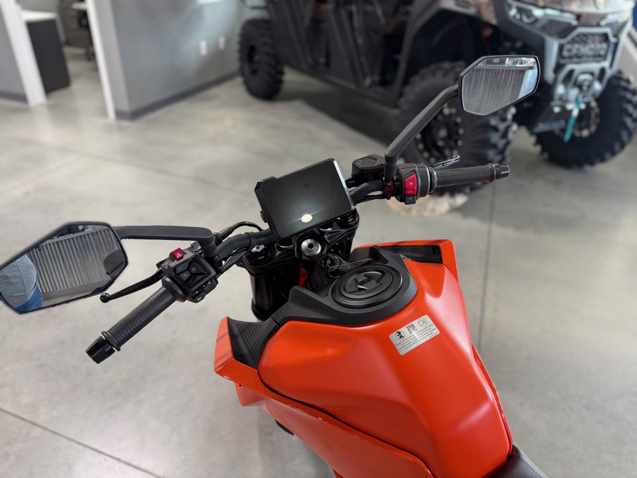 2025 Orange KTM Duke 390 Motorcycle