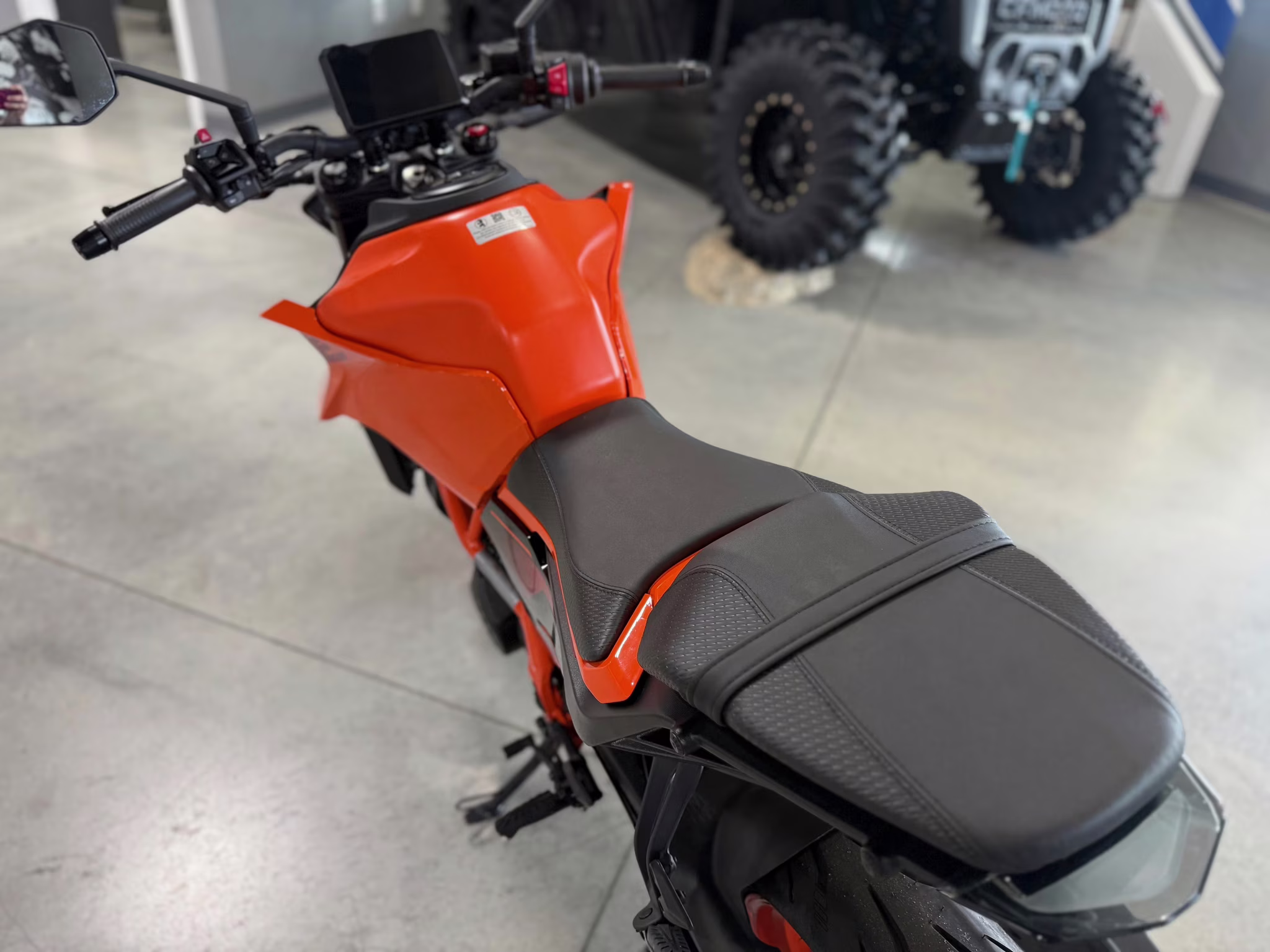 2025 Orange KTM Duke 390 Motorcycle