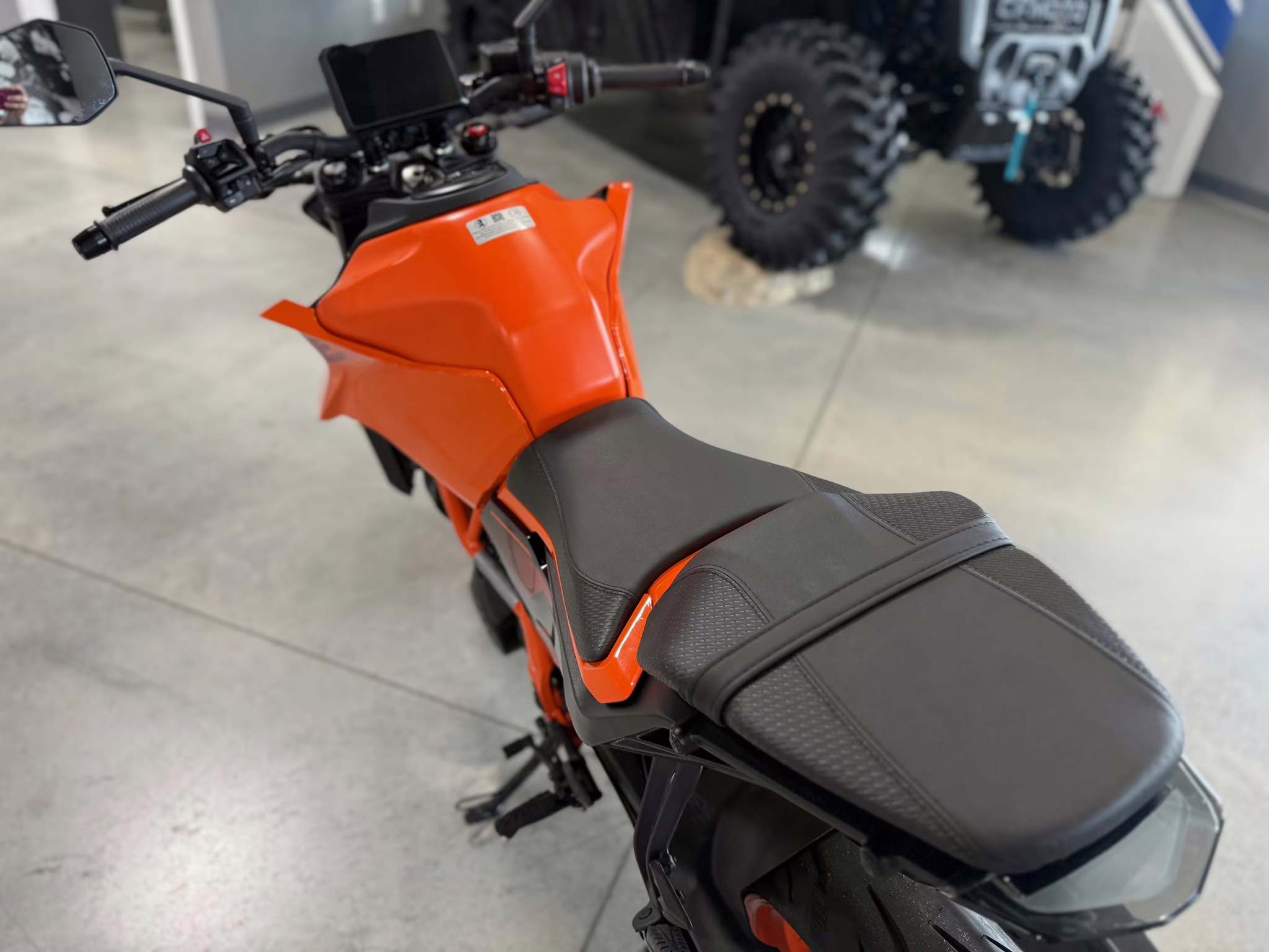 2025 Orange KTM Duke 390 Motorcycle