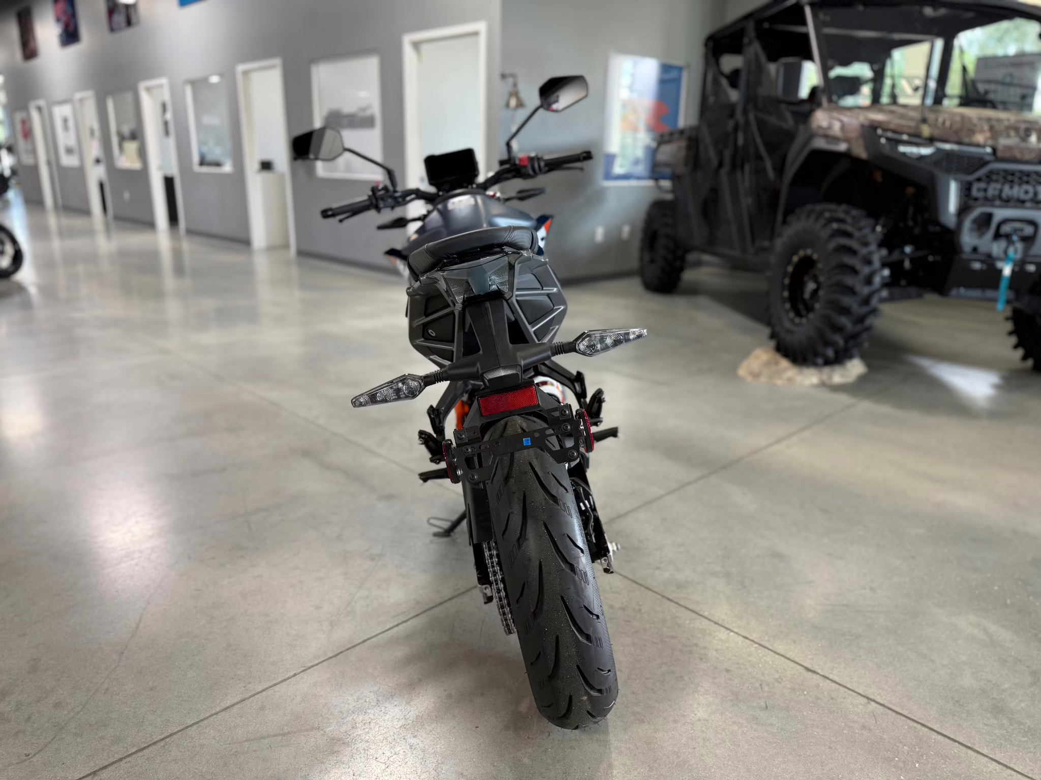 2025 Blue KTM Duke 390 Motorcycle