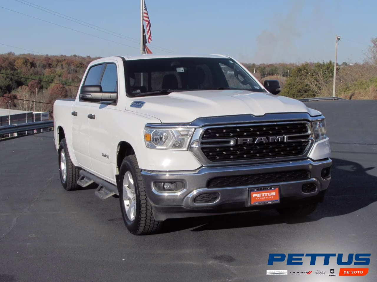 2023 Bright White Clearcoat Ram 1500 Big Horn/Lone Star 4X4 Truck