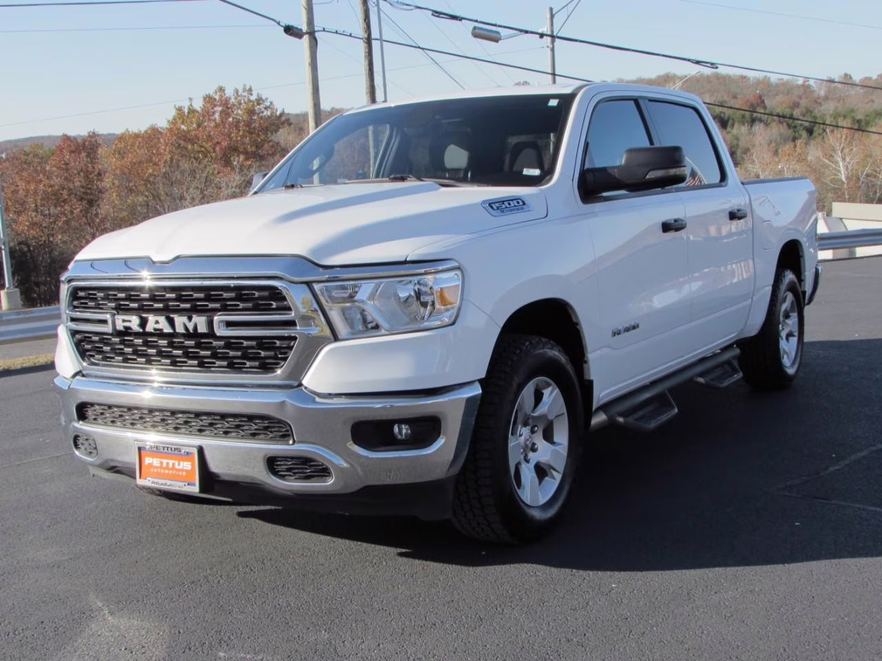 2023 Bright White Clearcoat Ram 1500 Big Horn/Lone Star 4X4 Truck