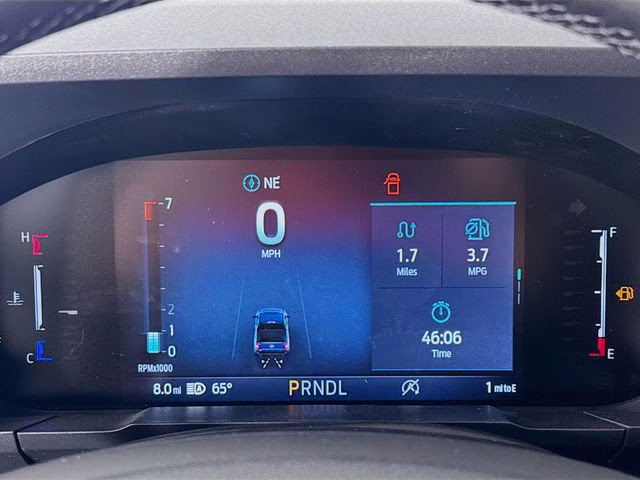 2026 Azure Gray Metallic Tri-Coat Ford Maverick XLT FWD Truck