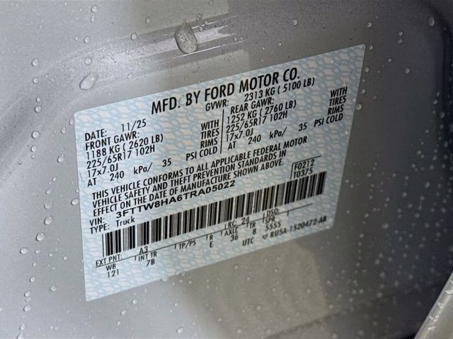 2026 Azure Gray Metallic Tri-Coat Ford Maverick XLT FWD Truck