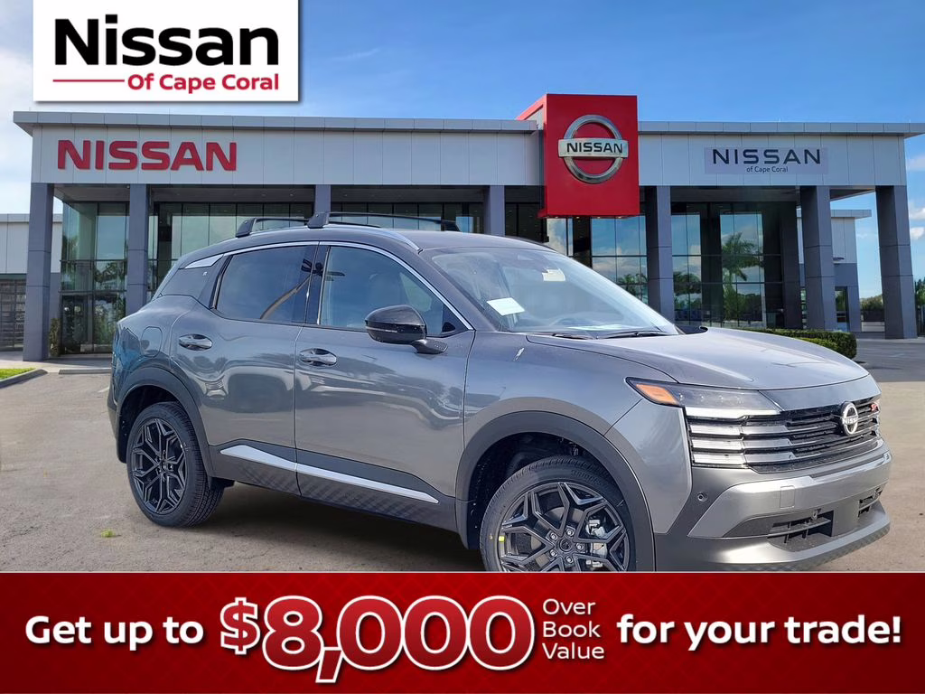 2026 Gun Metallic Nissan Kicks SR FWD SUV