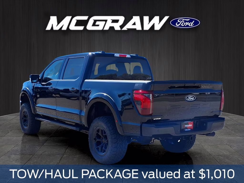2025 Black Metallic Ford F-150 Roush RT6 F-150 4X4 Truck