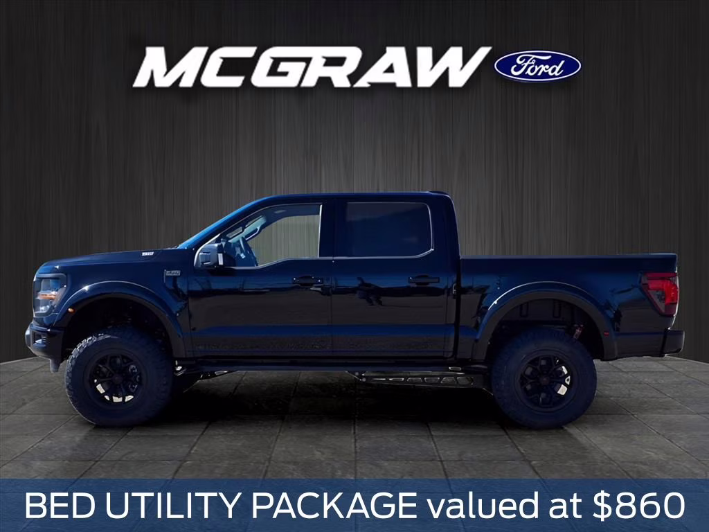 2025 Black Metallic Ford F-150 Roush RT6 F-150 4X4 Truck