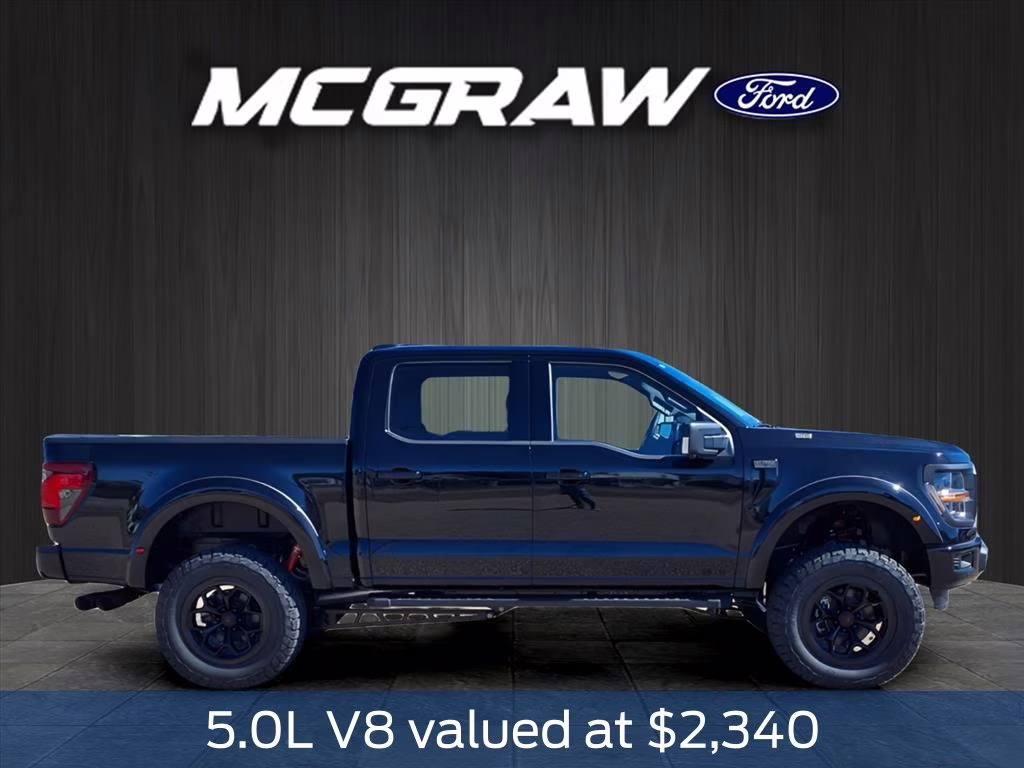 2025 Black Metallic Ford F-150 Roush RT6 F-150 4X4 Truck