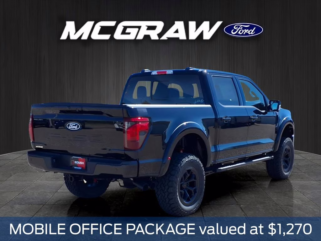 2025 Black Metallic Ford F-150 Roush RT6 F-150 4X4 Truck