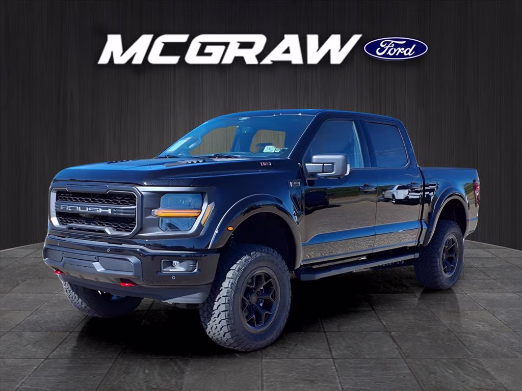 2025 Agate Black Metallic Ford F-150 XLT 4X4 Truck