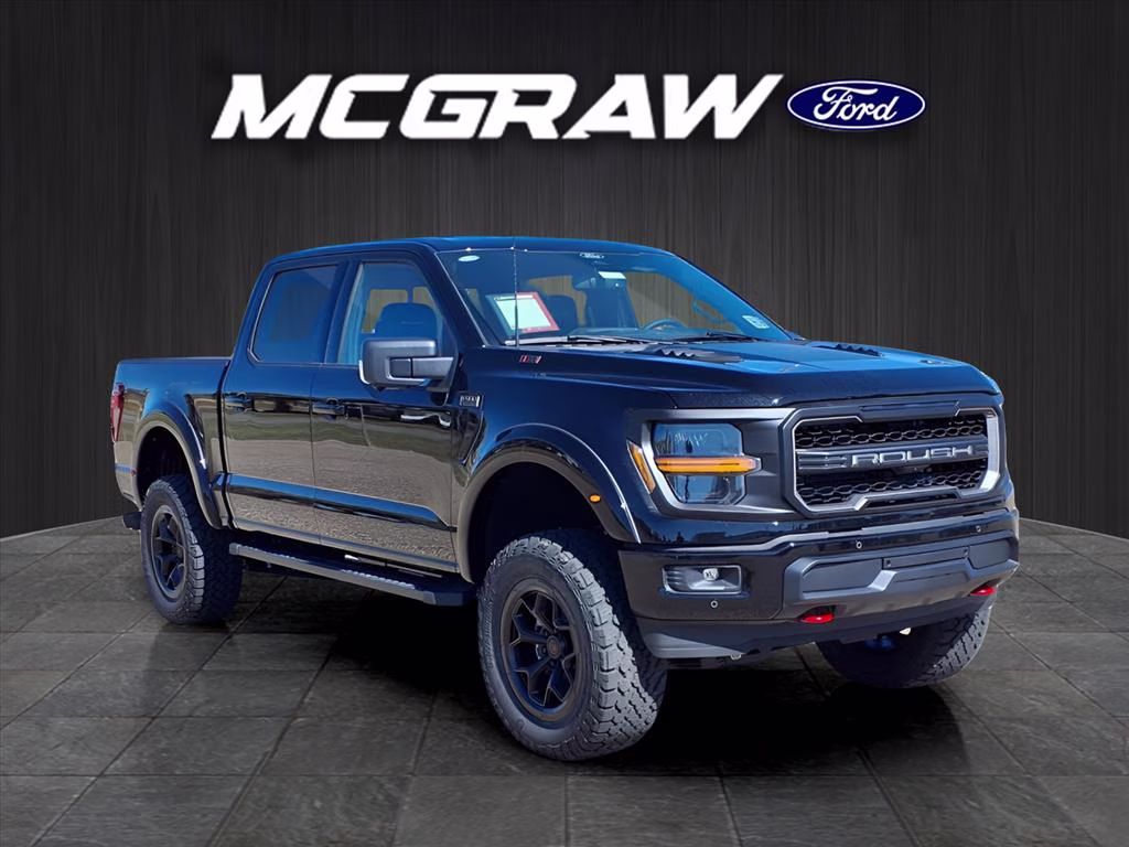 2025 Agate Black Metallic Ford F-150 XLT 4X4 Truck