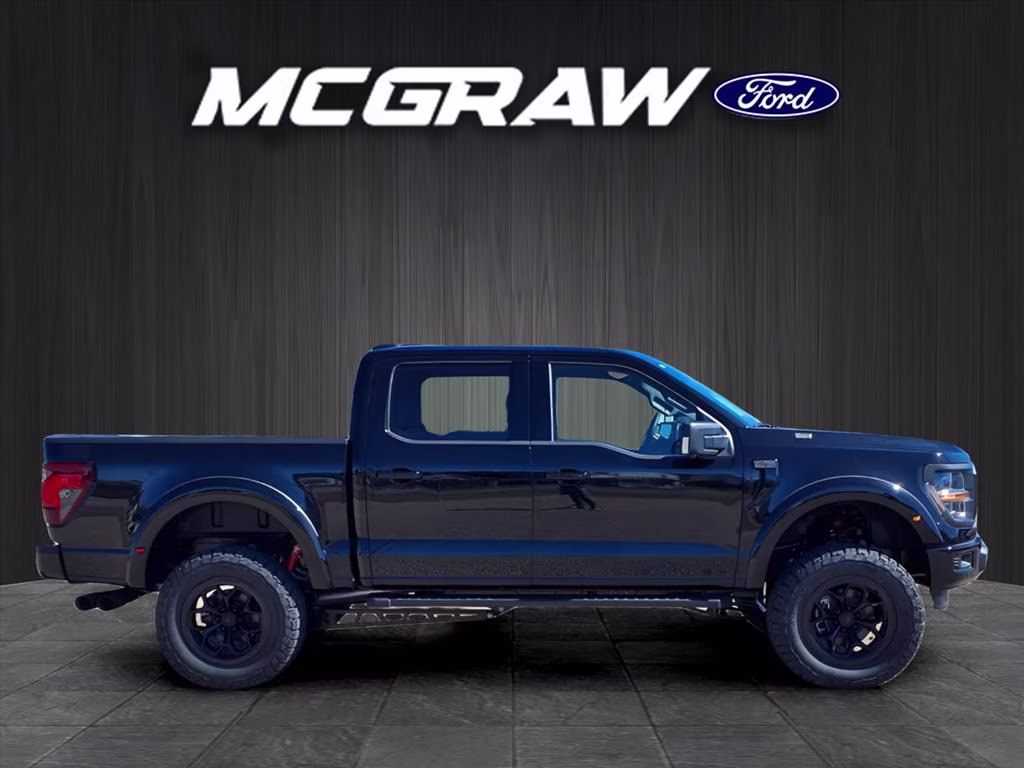 2025 Agate Black Metallic Ford F-150 XLT 4X4 Truck