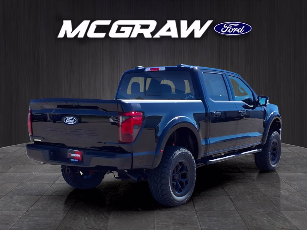 2025 Agate Black Metallic Ford F-150 XLT 4X4 Truck