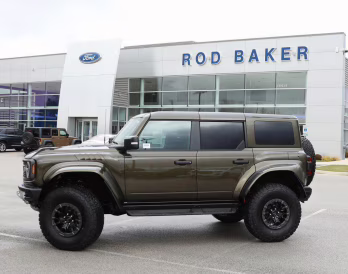 2025 Shelter Green Ford Bronco Raptor 4X4 SUV