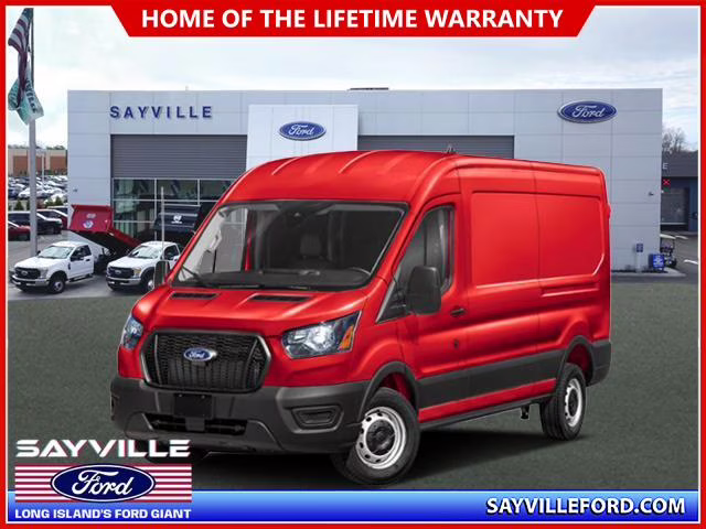 2026 Race Red Ford Transit Cargo Van T-250 148 Med Rf 9150 GVWR RWD RWD Van