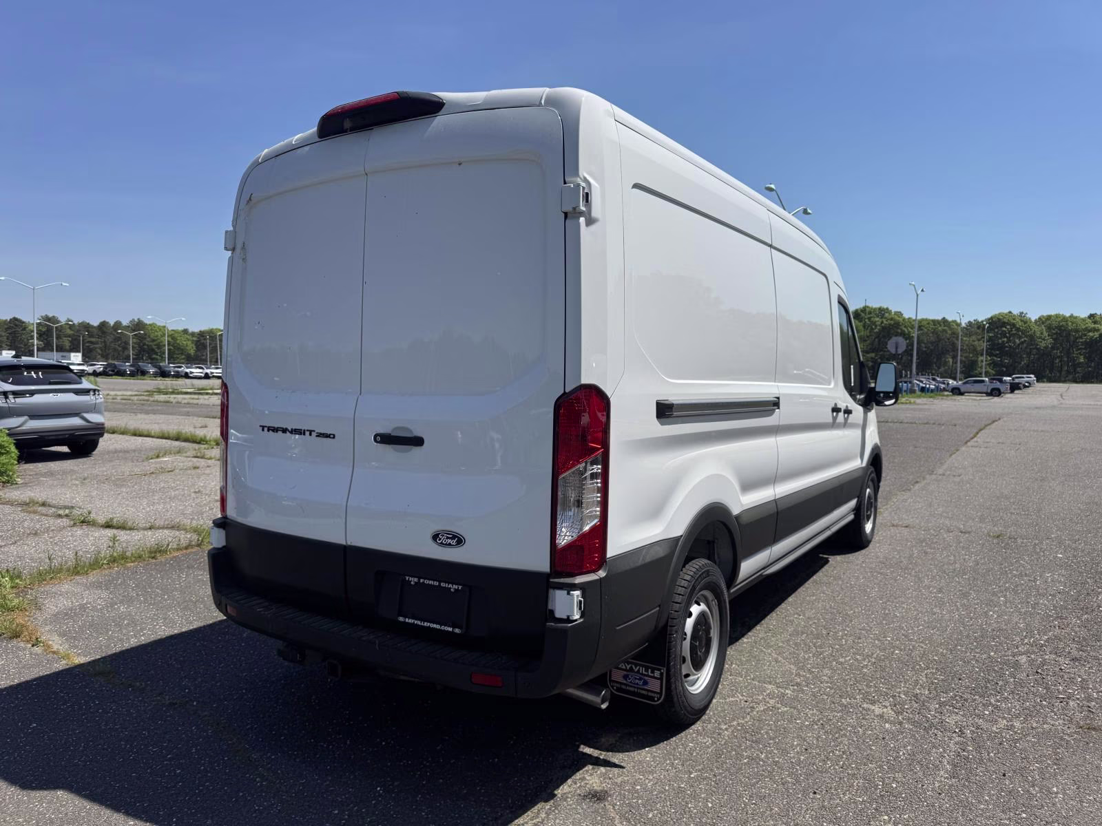 2026 Race Red Ford Transit Cargo Van T-250 148 Med Rf 9150 GVWR RWD RWD Van