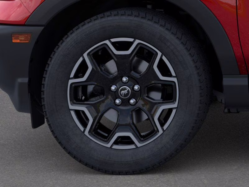 2025 Ruby Red Metallic Tinted Clearcoat Ford Bronco Sport Outer Banks 4X4 SUV