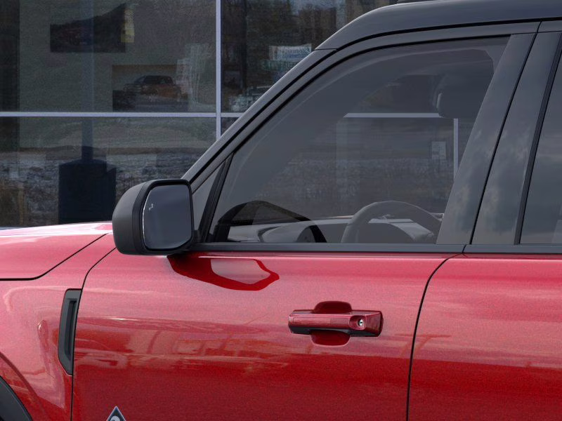 2025 Ruby Red Metallic Tinted Clearcoat Ford Bronco Sport Outer Banks 4X4 SUV