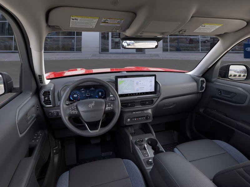 2025 Ruby Red Metallic Tinted Clearcoat Ford Bronco Sport Outer Banks 4X4 SUV