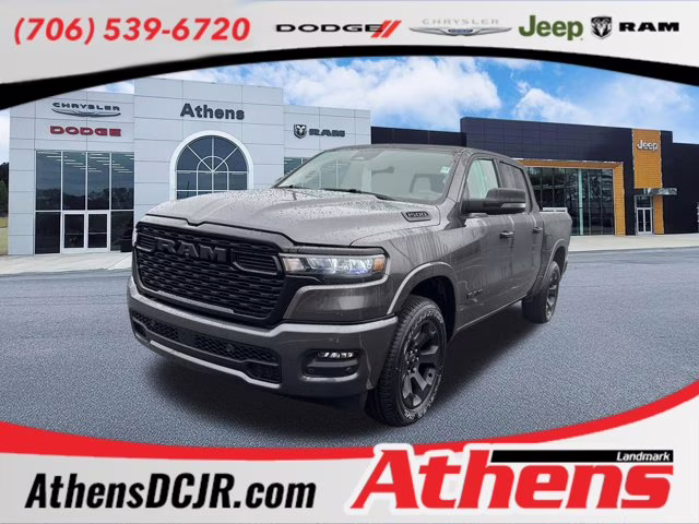 2026 Granite Crystal Metallic Clearcoat Ram 1500 Big Horn 4X4 Truck