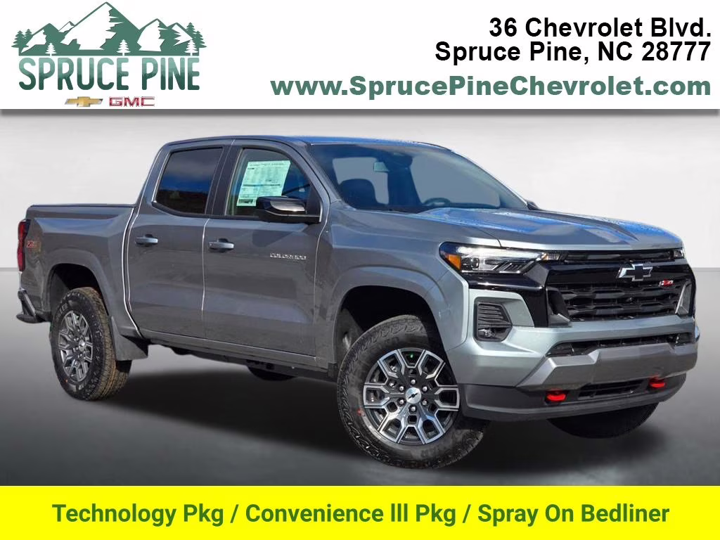 2026 Sterling Gray Metallic Chevrolet Colorado Z71 4X4 Truck