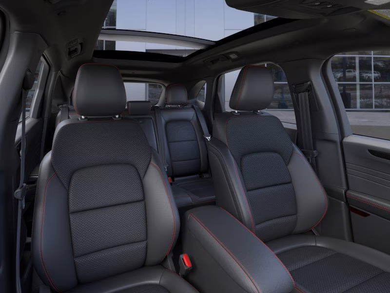 2025 Star White Metallic Tri-Coat Ford Escape ST-Line AWD SUV