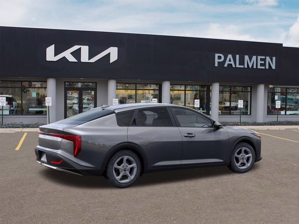 2025 Steel Gray Kia K4 LXS FWD Sedan
