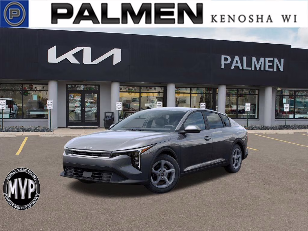 2025 Steel Gray Kia K4 LXS FWD Sedan