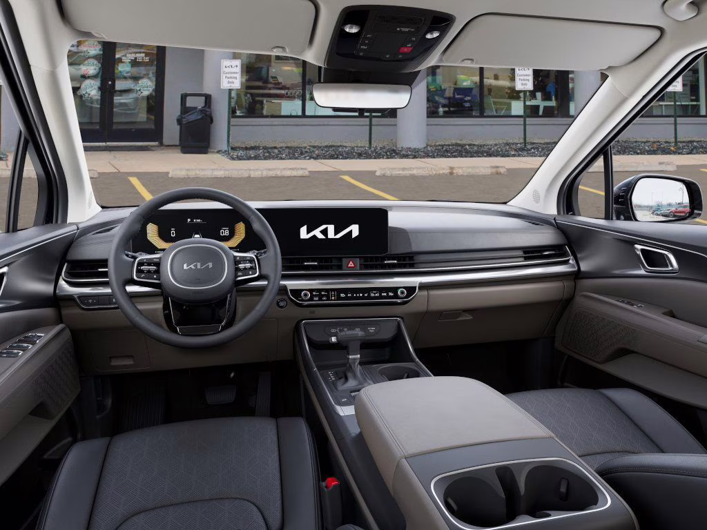 2026 Deep Chroma Blue Kia Carnival LXS FWD Van