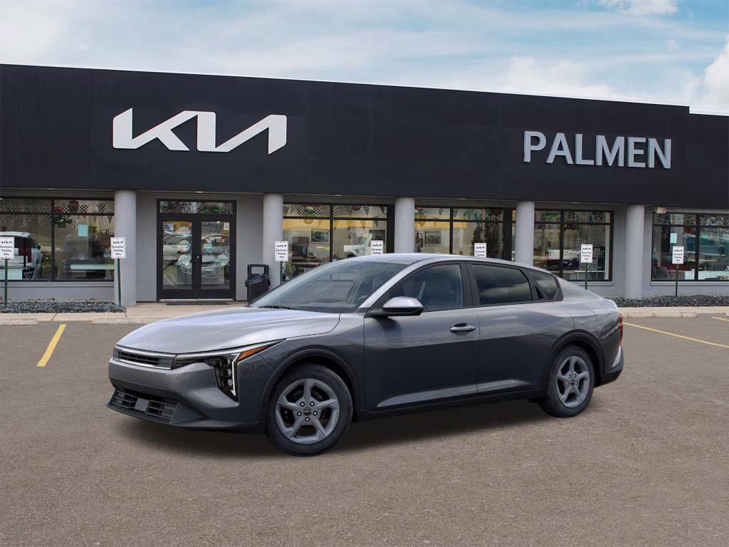 2025 Steel Gray Kia K4 LXS FWD Sedan