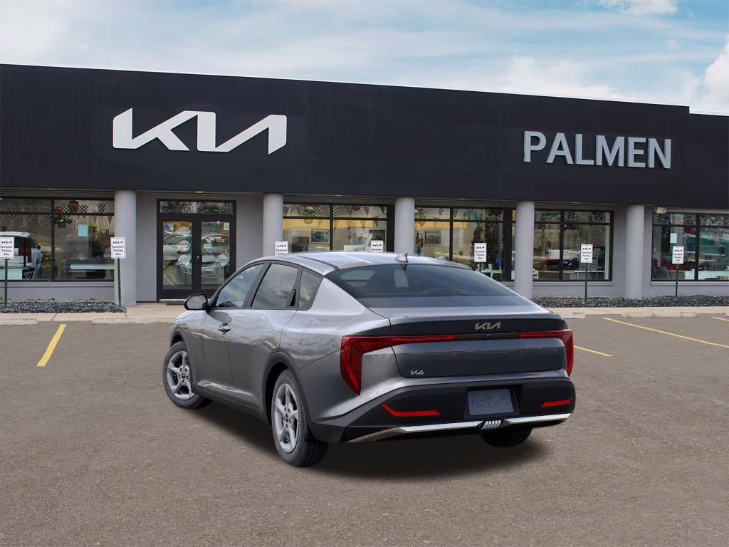 2025 Steel Gray Kia K4 LXS FWD Sedan