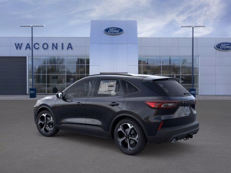 2025 Agate Black Metallic Ford Escape Hybrid ST-Line Select AWD SUV
