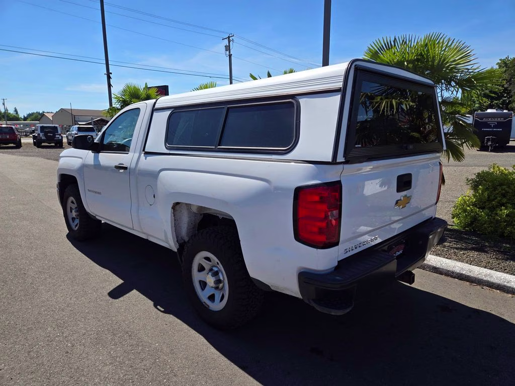2014 Summit White Chevrolet Silverado 1500 Work Truck 4X4 Truck