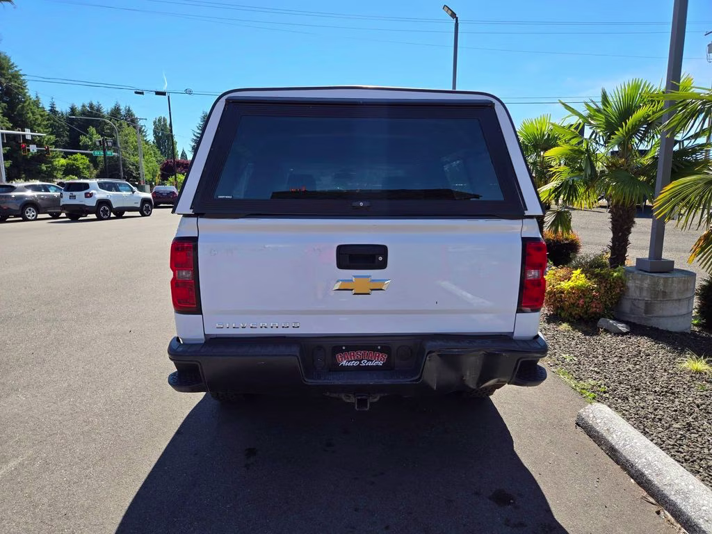 2014 Summit White Chevrolet Silverado 1500 Work Truck 4X4 Truck