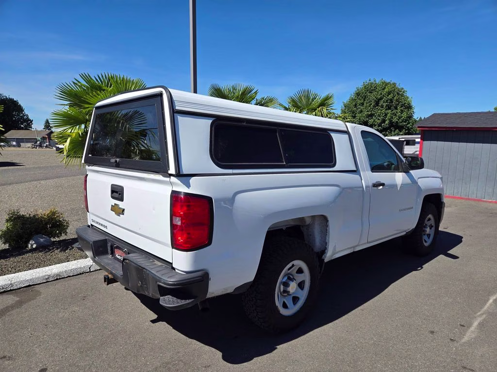 2014 Summit White Chevrolet Silverado 1500 Work Truck 4X4 Truck