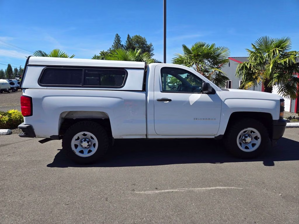 2014 Summit White Chevrolet Silverado 1500 Work Truck 4X4 Truck