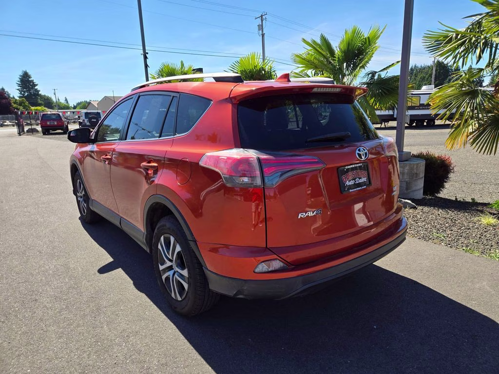 2016 Hot Lava Toyota RAV4 LE AWD SUV