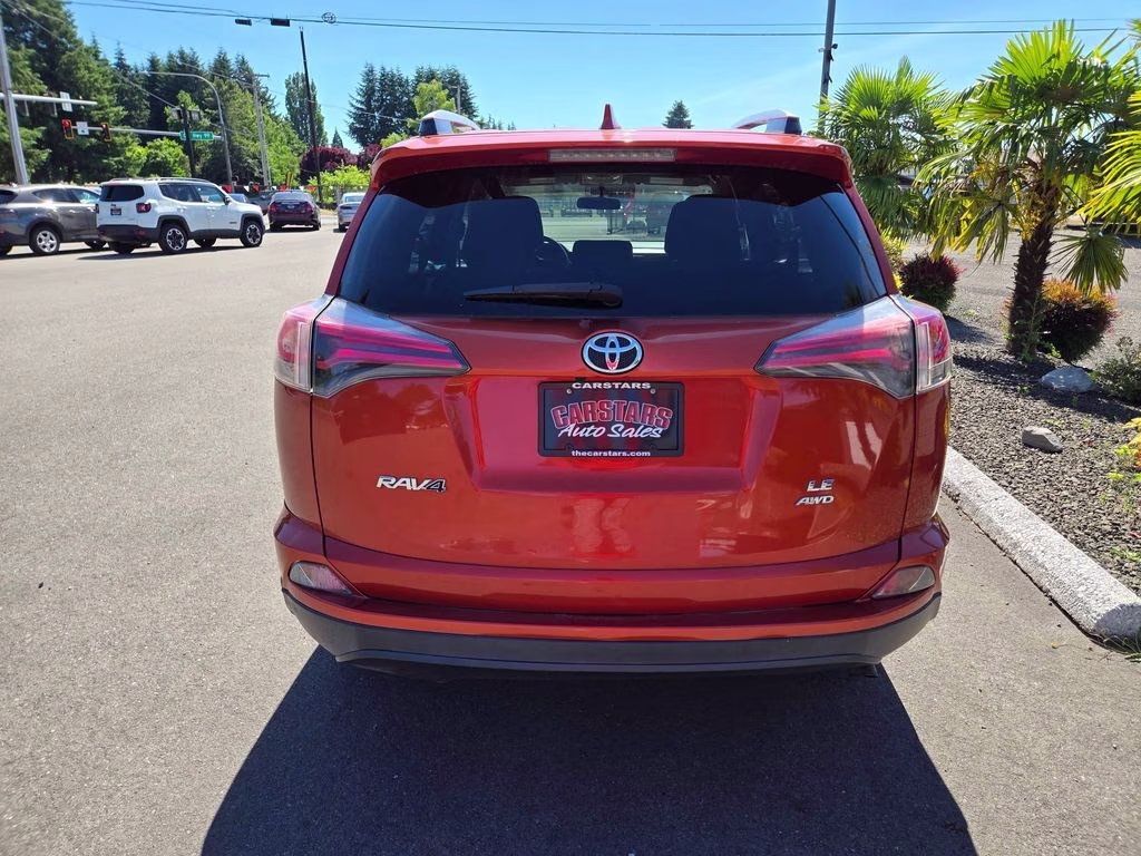 2016 Hot Lava Toyota RAV4 LE AWD SUV