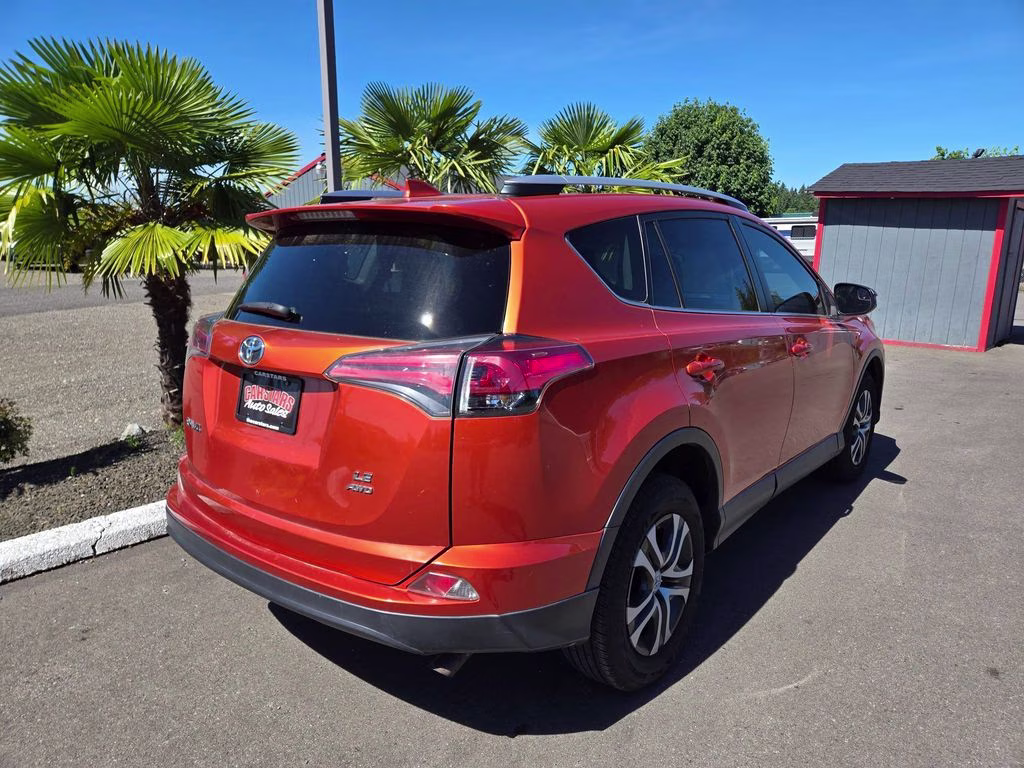 2016 Hot Lava Toyota RAV4 LE AWD SUV