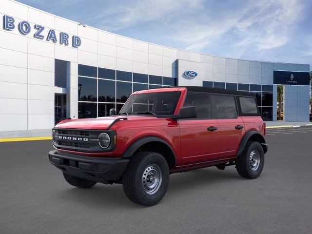 2025 Ruby Red Metallic Tinted Clearcoat Ford Bronco Base 4X4 SUV