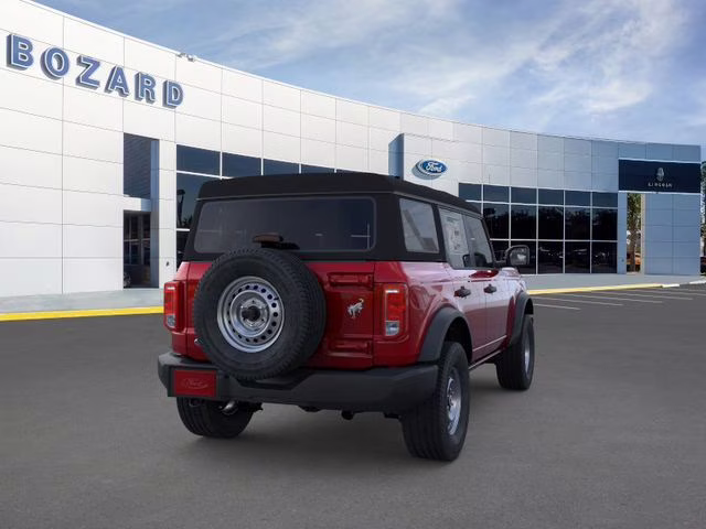 2025 Ruby Red Metallic Tinted Clearcoat Ford Bronco Base 4X4 SUV