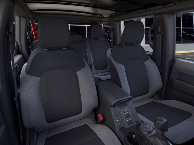 2025 Ruby Red Metallic Tinted Clearcoat Ford Bronco Base 4X4 SUV